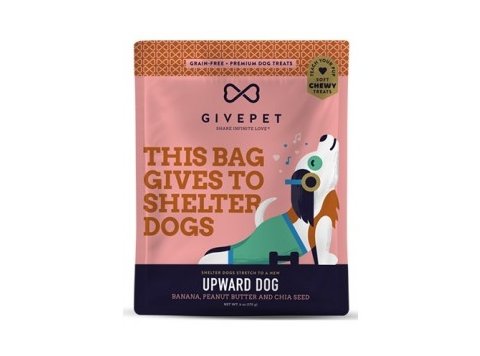 GivePet Dog Treats Upward Dog 6 Oz.