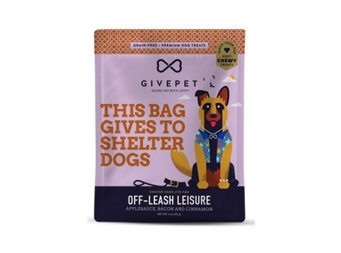 GivePet Dog Treats Off-Leash Leisure 6 Oz.
