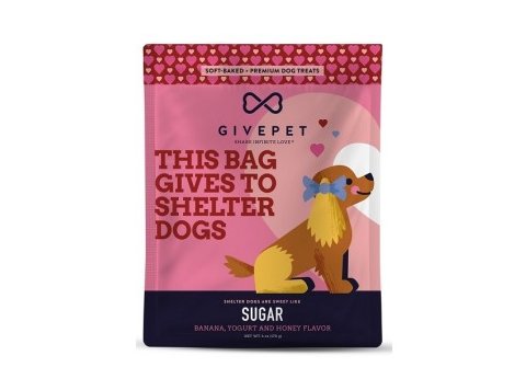 GivePet Dog Treats Sugar 6 Oz.