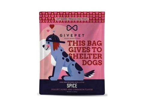 GivePet Dog Treats Spice 6 Oz.