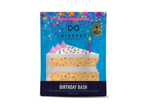 GivePet Dog Treats Birthday Bash 6 Oz.