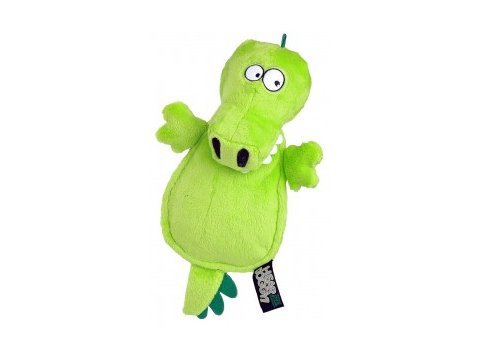 Hear Doggy - Flats Green Gator with Chew Guard