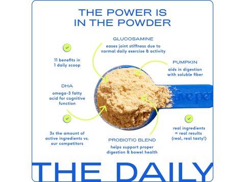 The Daily Powder Supplement, 11-in-1 Multivitamins for Dogs 7oz