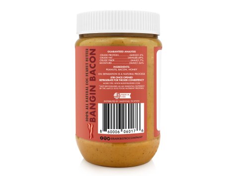 Dog Peanut Butter, Bangin Bacon Buddy Budder