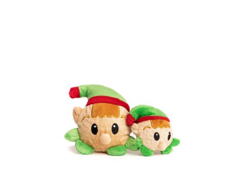 Christmas Elf faball Dog Toy Small