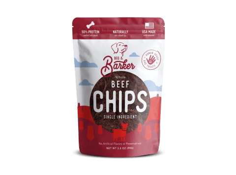 Single Ingredient Beef Chips for Dogs 3.5oz