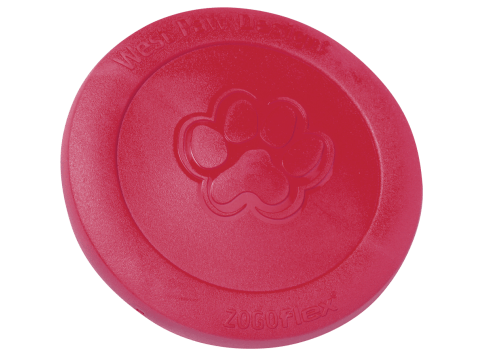 Zisc® Flying Disc Fetch Dog Toy Tangerine
