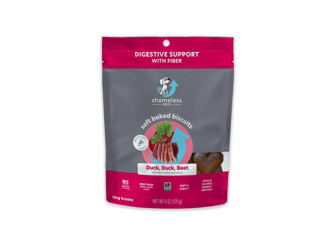 Duck Duck Beet Soft Baked Dog Treats