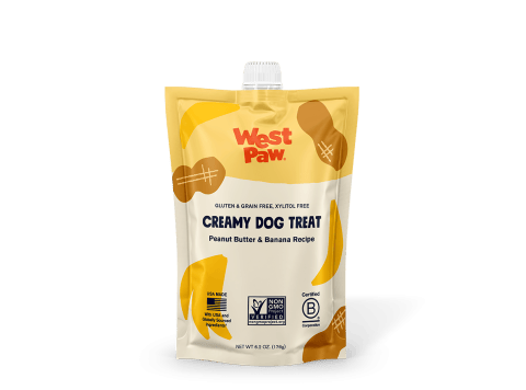 Peanut Butter & Banana Creamy Dog Treats - Case of 6 Case of 6 Min Qty 1