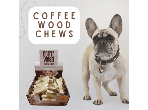 All-Natural Wood Chews for Dogs! Olive Wood and Coffee Wood