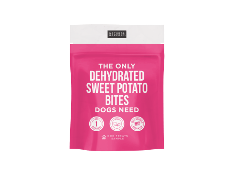 The Only Dehydrated Sweet Potato Bites Dogs Need 8 oz