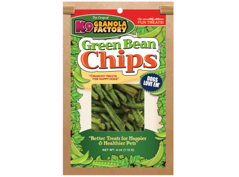 Chip Collection, Green Bean Chips For Dogs, 4oz