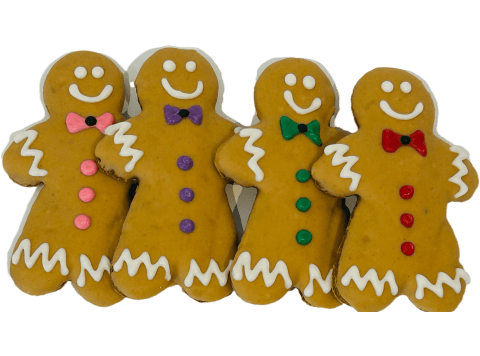 Gingerbread Man Dog Treats