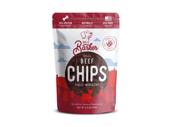 Single Ingredient Beef Chips for Dogs 3.5oz