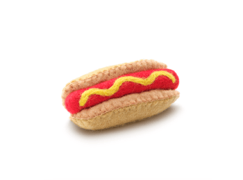 Hot Dog Cat Toy