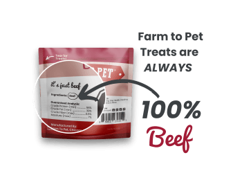 Beef Chips Snack Packs for Dogs (24)