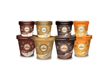 Hoggin' Dogs No Sugar Added Ice Cream Mix for Dogs Prime Rib
