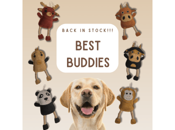 All-Natural Besties for Dogs. Six animal options! Billy Buffalo