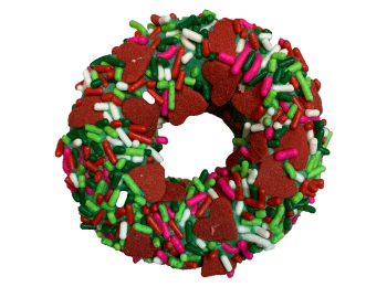 Gourmet Donut, Christmas Collection The Grinch Donut Dog Treat