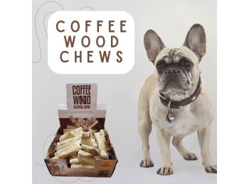 All-Natural Wood Chews for Dogs! Olive Wood and Coffee Wood