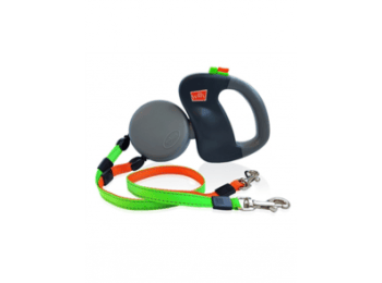 Wigzi Leash - Dual Doggie Retractable