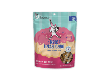 Hole Lotta Cake Drizzled Crunchy Biscuit