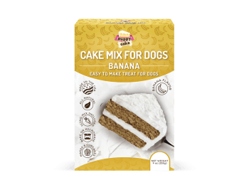 Puppy Cake - Dog Birthday Cake Mixes with Icing Pumpkin (wheat-free)