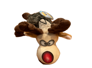 Holiday Ruffian Reindeer