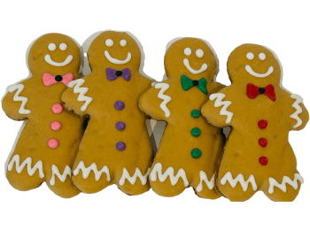 Gingerbread Man Dog Treats