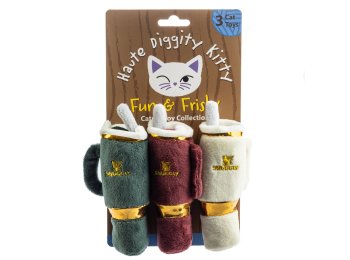Snuggly Cup Stocking Stuffers Christmas Cat Nip Toys