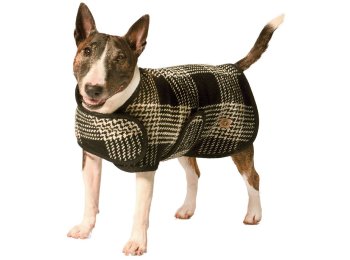Black and White Dog Blanket Coat XS
