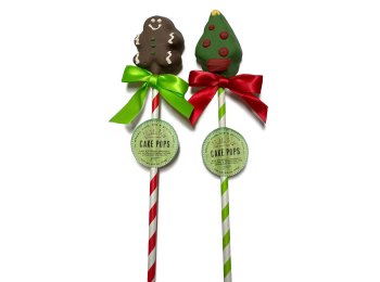 Christmas Cake Pops with Free Display With Free Display Stand