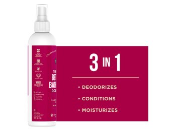 The Only Between Bath Spray Dogs Need - Cranberry & Vanilla 8 ounce