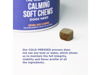 The Only Hemp Calming Soft Chews Dogs Need 12 count pouch