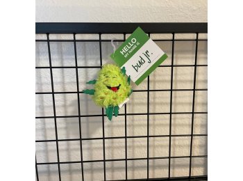 Bud Jr. the Weed Nug | Funny Cat Toy | Cool Plush Catnip Toy