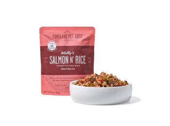 Wally's Salmon N' Rice Homestyle Dog Meal