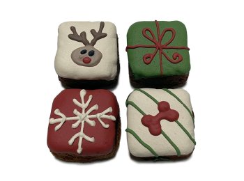 Christmas Brownie Bites