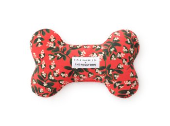 Rifle Paper Co. x TFD Mistletoe Dog Squeaky Toy