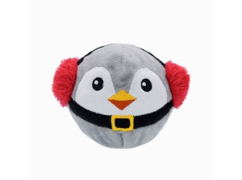 HugSmart Pet - Happy Woofmas | Penguin - Dog Ball Toy