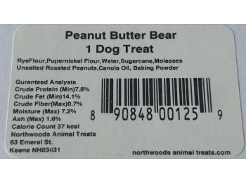 Display Crate REFILL, (no crate), 36 Cookies -Peanut Butter