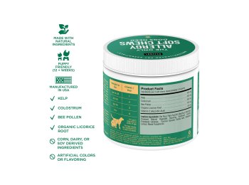 The Only Allergy Soft Chews Dogs Needs 12 count pouch