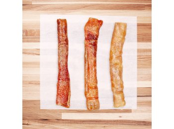 Bulk Chew: Hog Hide Roll Large (6"-8")