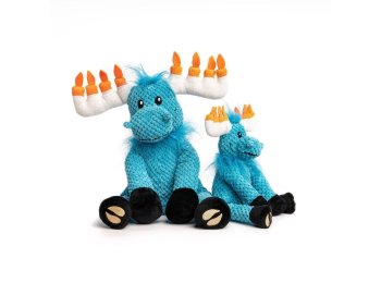 Hanukkah Moose Floppy Dog Toy small