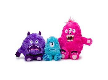 Fluffy Small Blue Monster