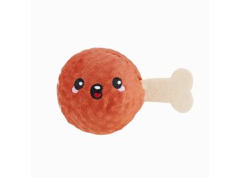 HugSmart Pet - Food Party | Ham - Dog Ball Toy