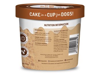 Cuppy Cake - Microwave Dog Birthday Cake in A Cup - Peanut
