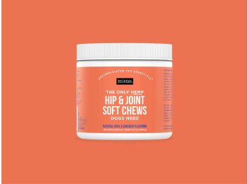 The Only Hemp Hip & Joint Soft Chews Dogs Need 12 count pouch