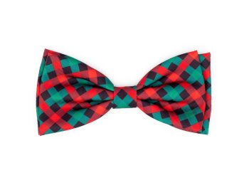 Holiday Check Bow Tie