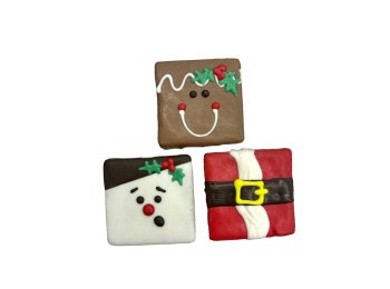 Paws Gourmet Bakery Holiday Christmas Blocks