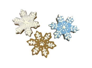 Paws Gourmet Bakery Seasonal Snowflakes